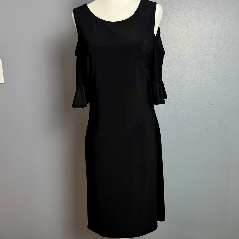 Tommy Hilfiger Elegant Black One Shoulder Dress